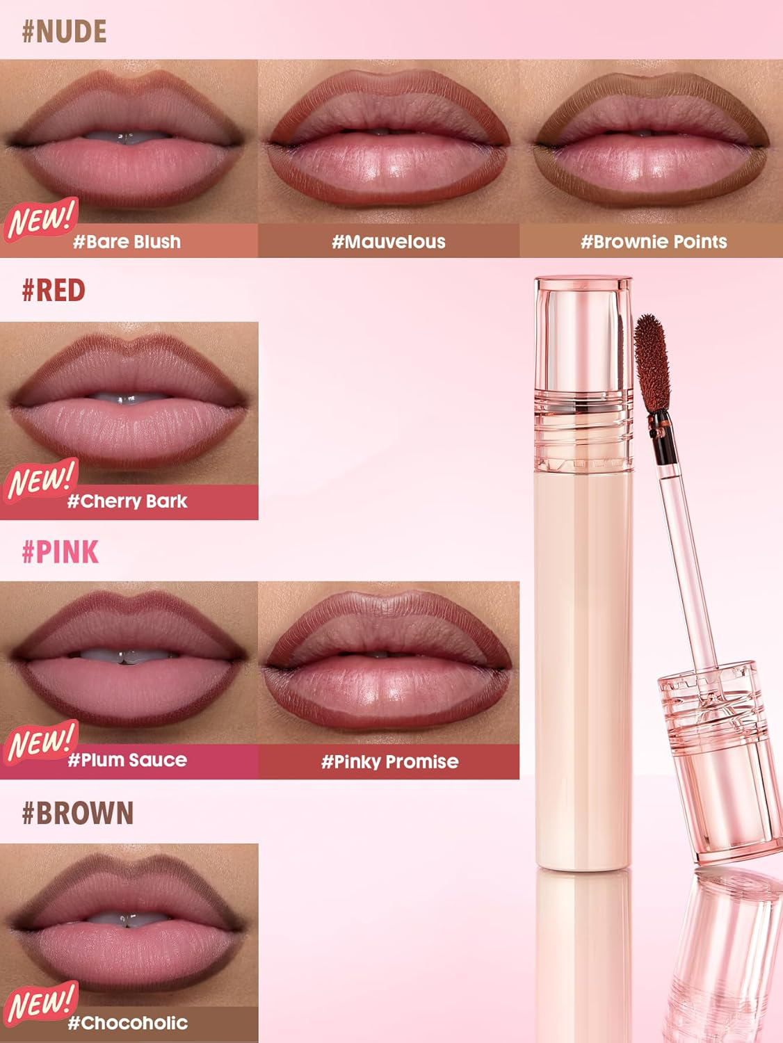 ๐ Peel-Off Lip Liner Stain โ Long Lasting Transfer-Proof Nude Lip Tint โจ (Pinky Nude Shade)๐ Peel-Off Lip Liner Stain โ Long Lasting Transfer-Proof Nude Lip Tint โจ