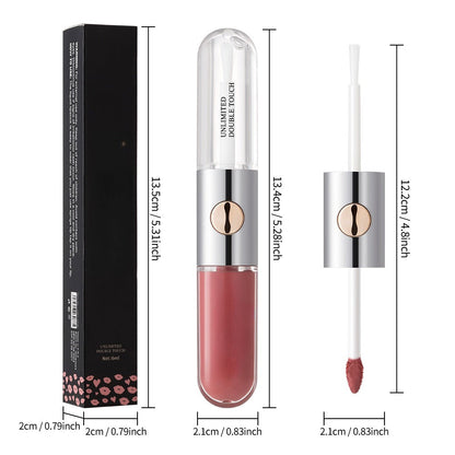 🔥 Exclusive Deals You Don’t Want to Miss⚡50K+ SOLD!💄Dual Liquid Lip Color-Lip Gloss & Lip Oil
