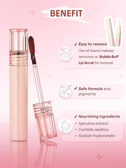 💄 Peel-Off Lip Liner Stain – Long Lasting Transfer-Proof Nude Lip Tint ✨ (Pinky Nude Shade)💄 Peel-Off Lip Liner Stain – Long Lasting Transfer-Proof Nude Lip Tint ✨