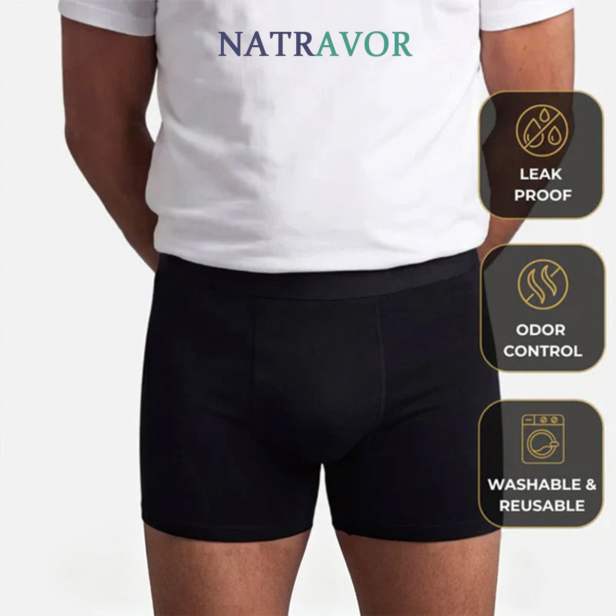 Confidence You Can Wear – Discreet Men’s Incontinence Boxer Briefs