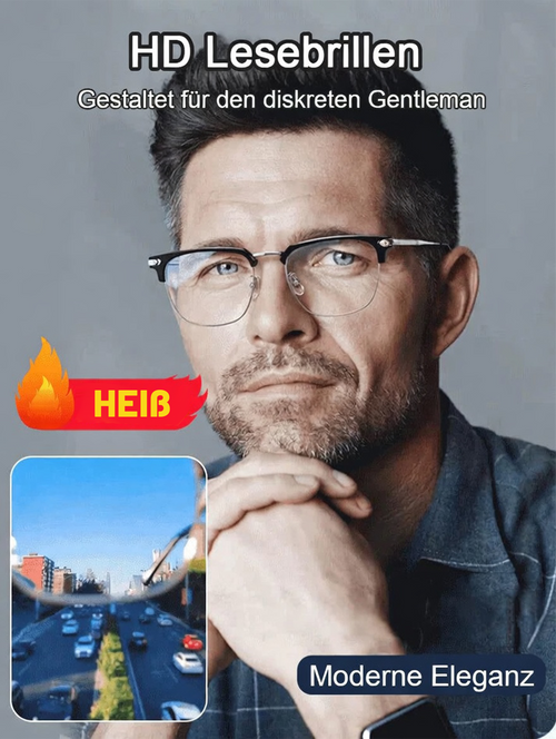 ✨LETZTER TAG: 60 % RABATT✨ Ultraleichte Antiblau-Brille für Alterssichtigkeit