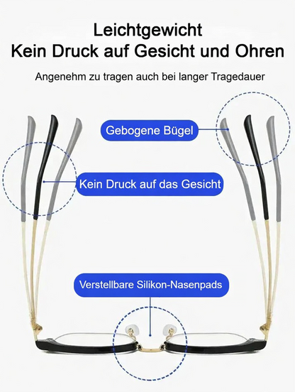 ✨LETZTER TAG: 60 % RABATT✨ Ultraleichte Antiblau-Brille für Alterssichtigkeit
