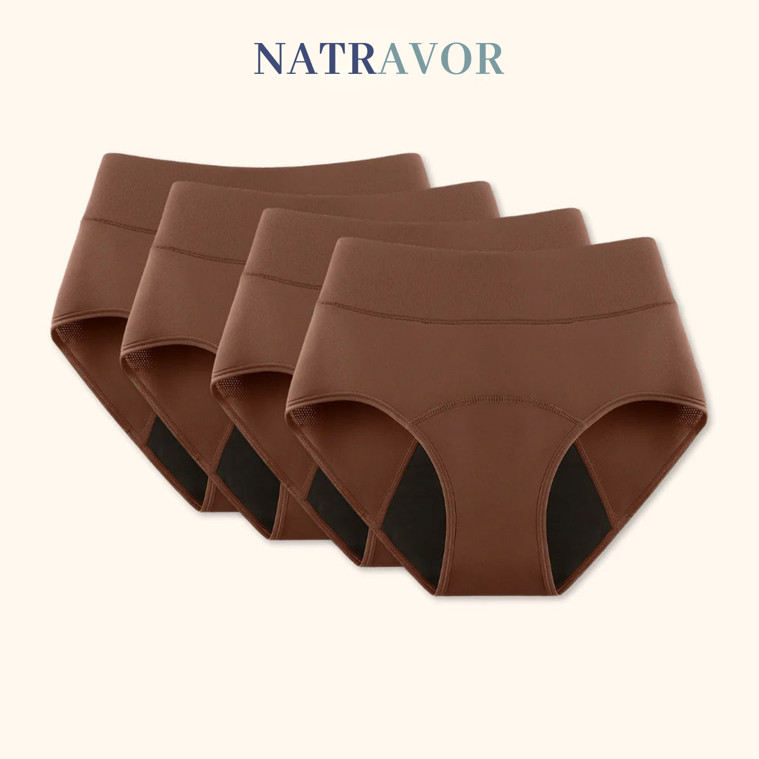 4-pack Light Brown