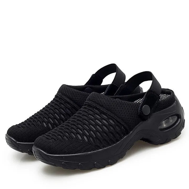 ⭐ LETZTER TAG: 50% RABATT ⭐ > Orthopädische Clogs mit Luftkissen-Stütze zur Entlastung von Rücken und Knien