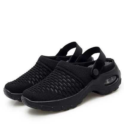 ⭐ LETZTER TAG: 50% RABATT ⭐ > Orthopädische Clogs mit Luftkissen-Stütze zur Entlastung von Rücken und Knien
