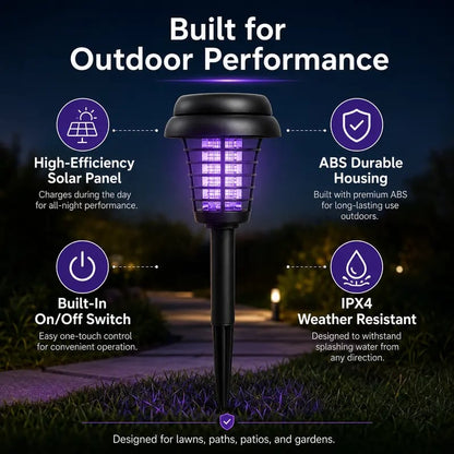 🏠Summer Essentials🦟Solar-Powered UV Mosquito Killer Lamp(BUY 6 FREE SHIPPING)