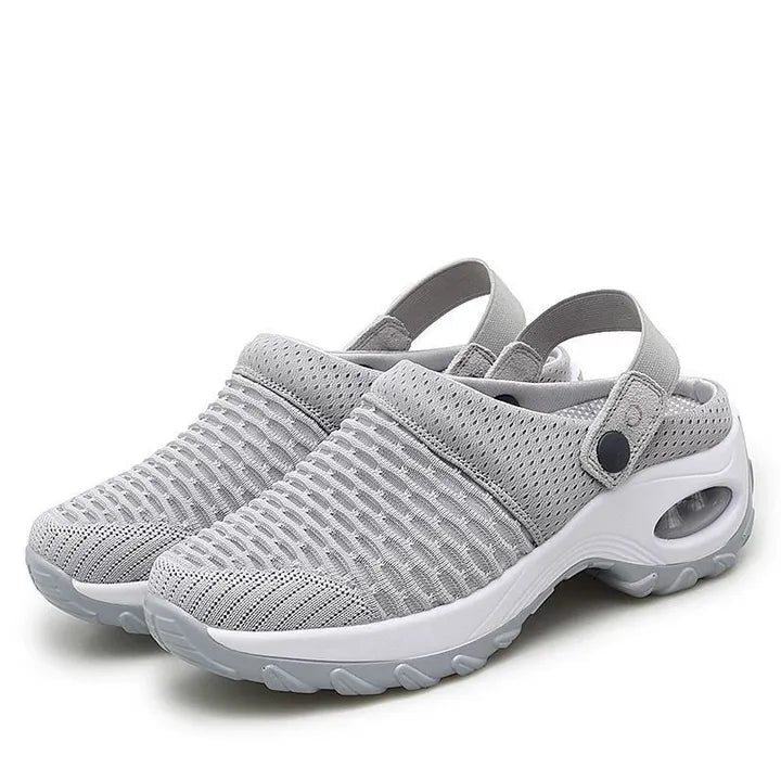 ⭐ LETZTER TAG: 50% RABATT ⭐ > Orthopädische Clogs mit Luftkissen-Stütze zur Entlastung von Rücken und Knien