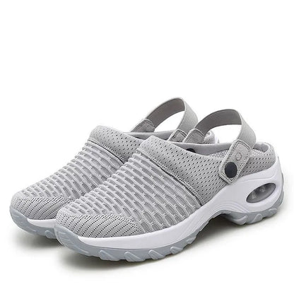 ⭐ LETZTER TAG: 50% RABATT ⭐ > Orthopädische Clogs mit Luftkissen-Stütze zur Entlastung von Rücken und Knien