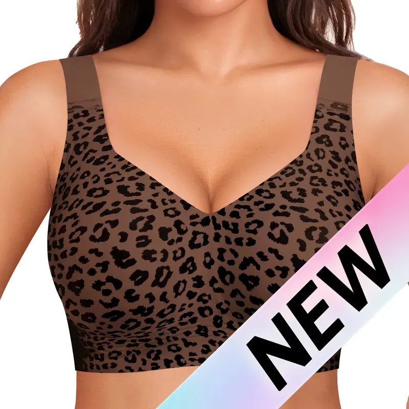 Full coverage wireless bra