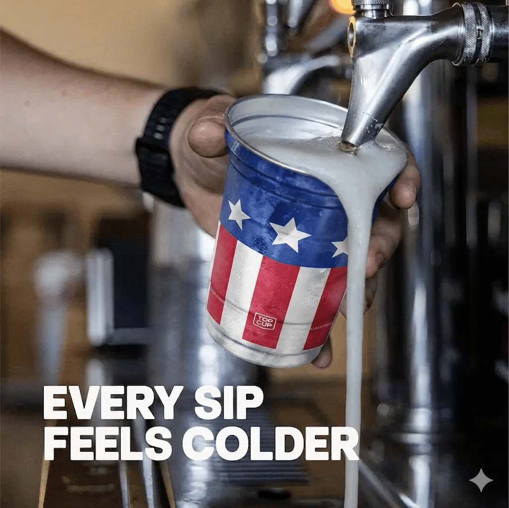 🔥LAST DAY 49% OFF- 🦅 250th Anniversary Aluminum Party Cup — Reusable Patriotic Cups